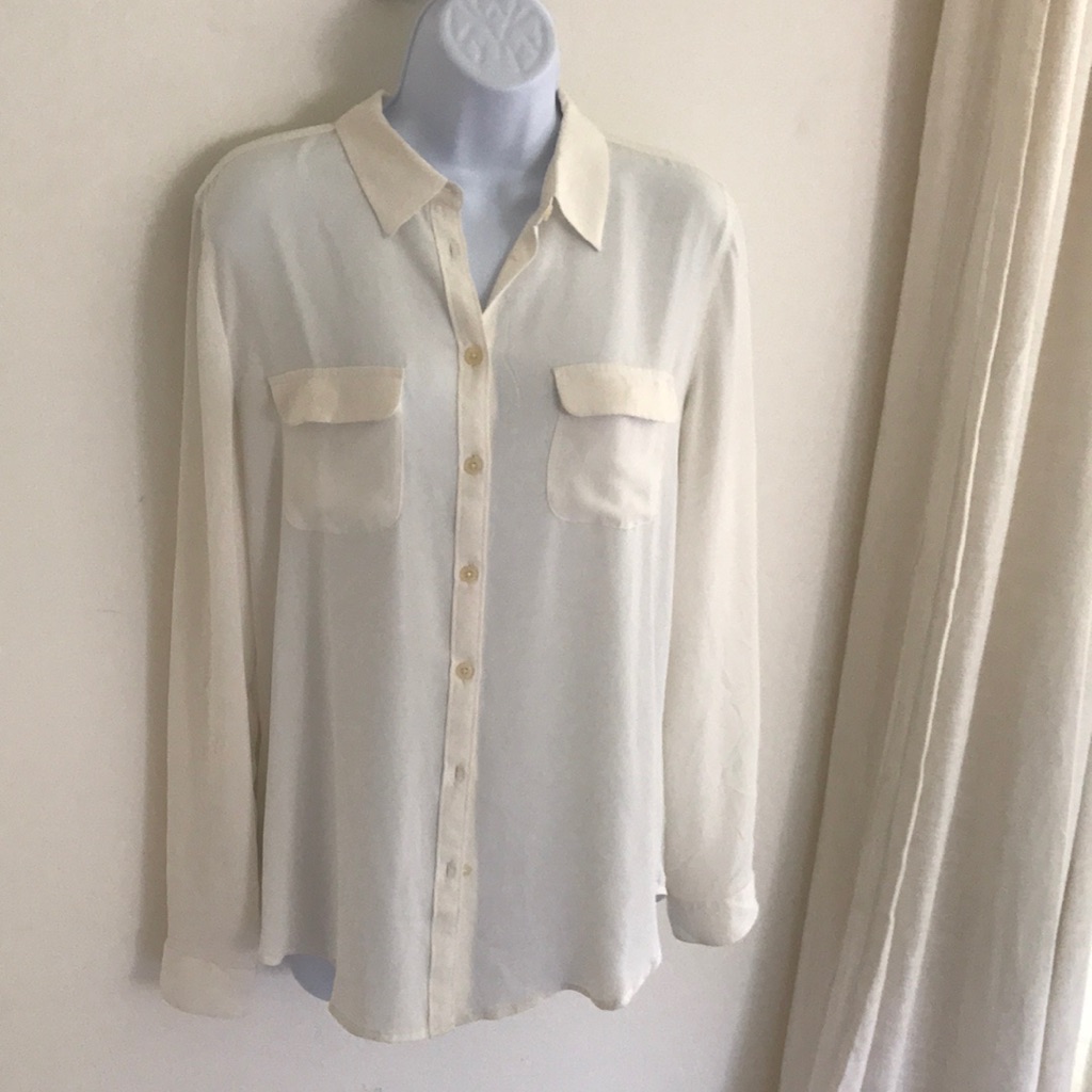Loft Polyester Blouse, Medium